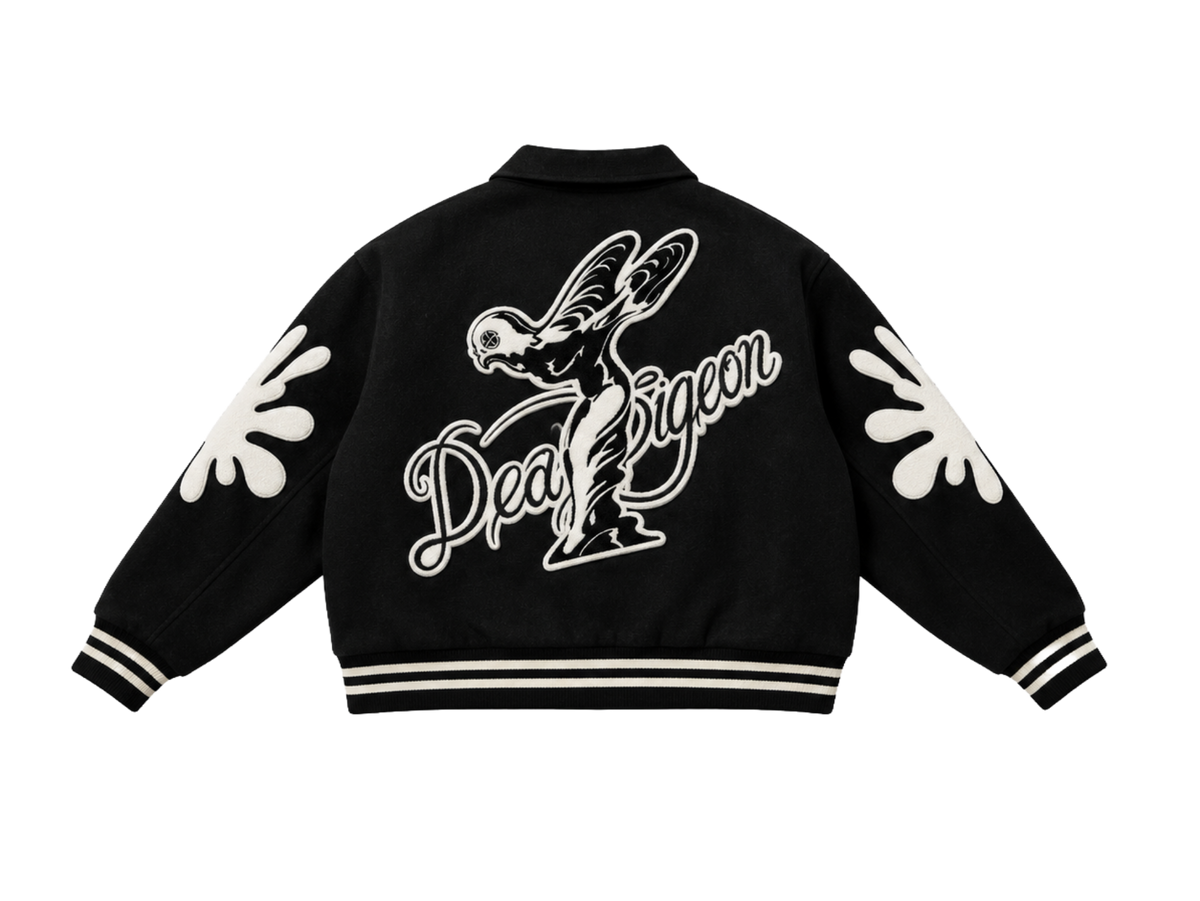 Pigeon Control Varsity Jacket