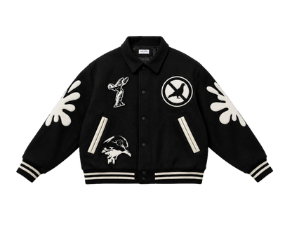 Pigeon Control Varsity Jacket