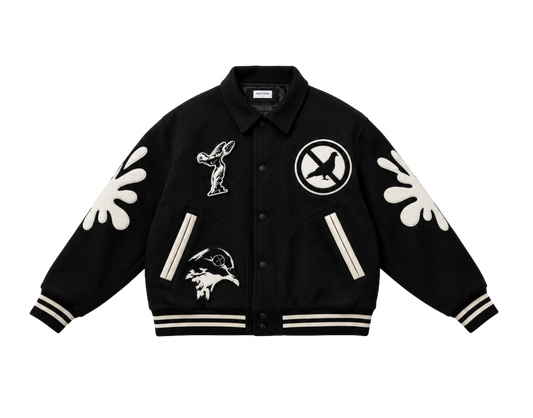 Pigeon Control Varsity Jacket